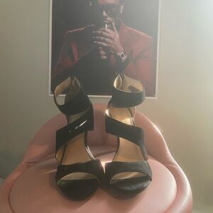 8 1/2 black CHRISTIAN SIRIANO heels